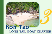 Long tail boat charter from Koh Tao
