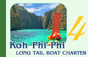 Long tail boat charter from Koh Phi Phi