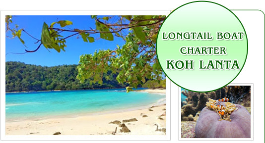 Long tail boat charter Lanta Long tail boat charter Lanta